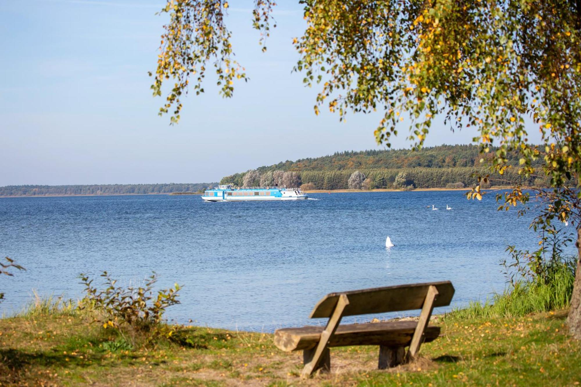 Ferienhaus Schwanensee Fuenfseen Exterior foto